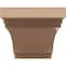 Ekena Millwork 5"W x 10"D x 5"H Wide Pescadero Rough Cedar Woodgrain TimberThane Corbel, Primed Tan CORUR05X10X05PECRCPR - alternate 6
